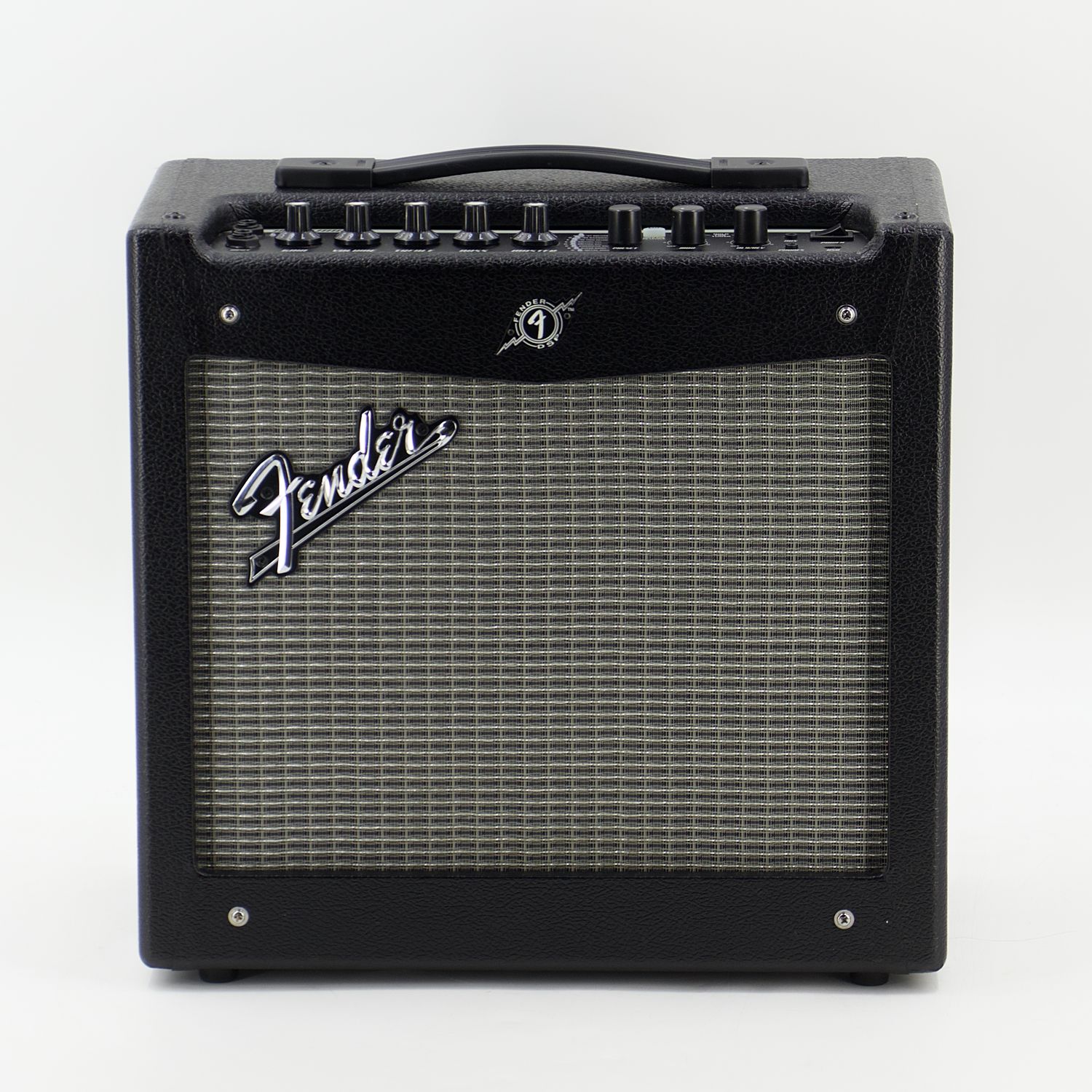 Used Fender Mustang I Carbon Tweed 20W Modeling Guitar Amp, Very Good, w/IEC Cable
