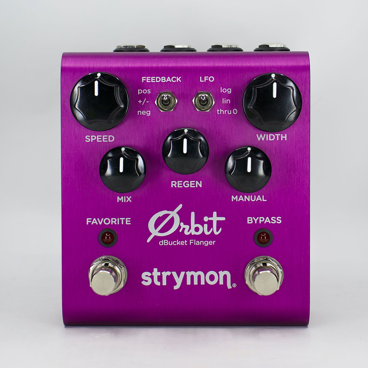 Used Strymon Orbit dBucket Flanger Purple Pedal Very Good w/Box