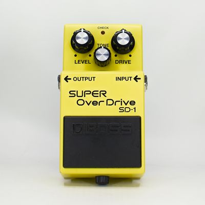 Used Boss SD-1 Super OverDrive Overdrive Pedal - Very Good Condition