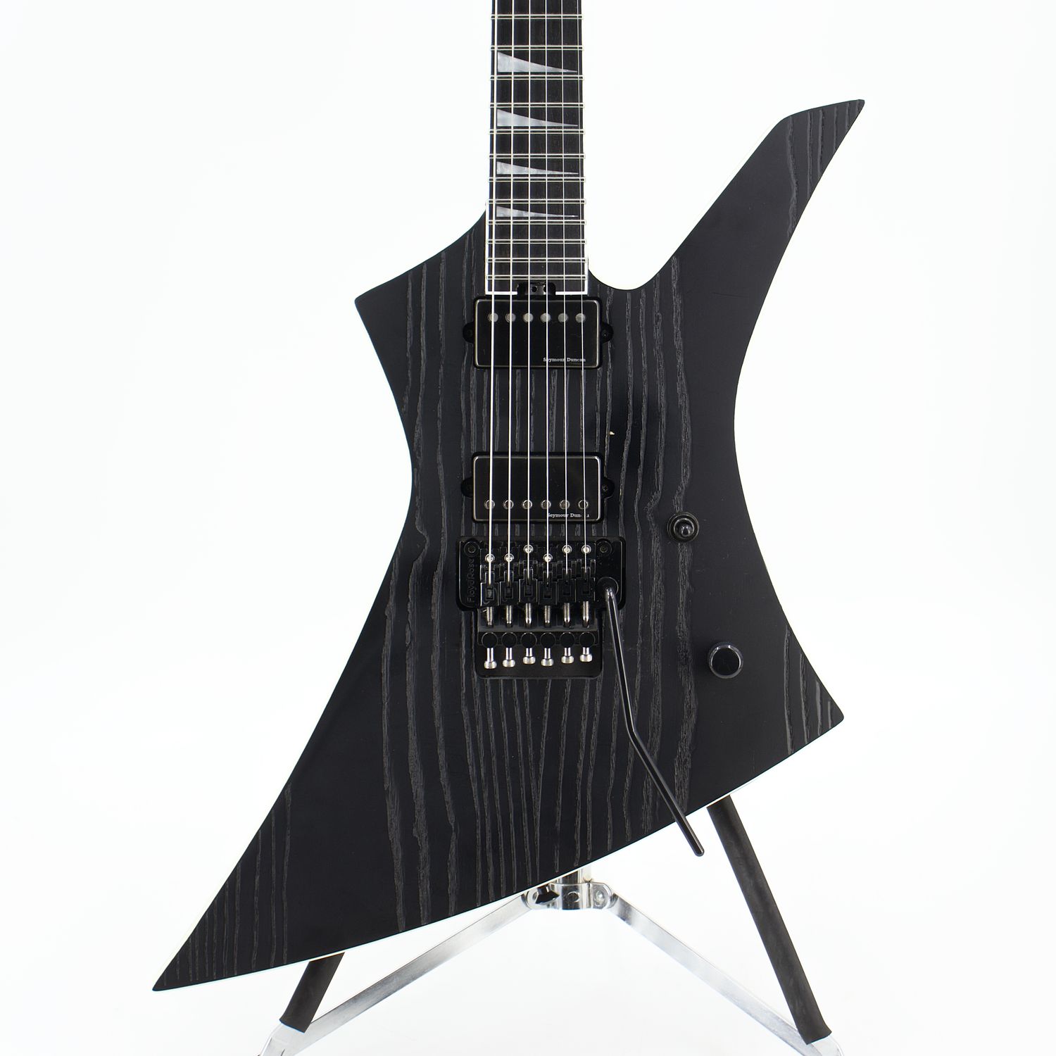 Used Jackson Pro Series Jeff Loomis Kelly Ash Black Satin Electric Guitar - Very Good