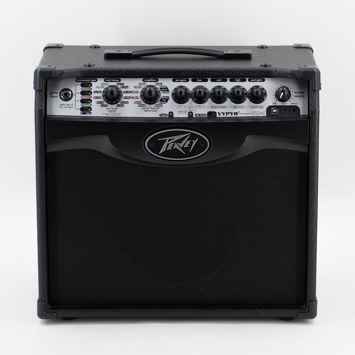 Used Peavey VYPYR VIP 1 20W 1x8 Modeling Combo Guitar Amp Very Good