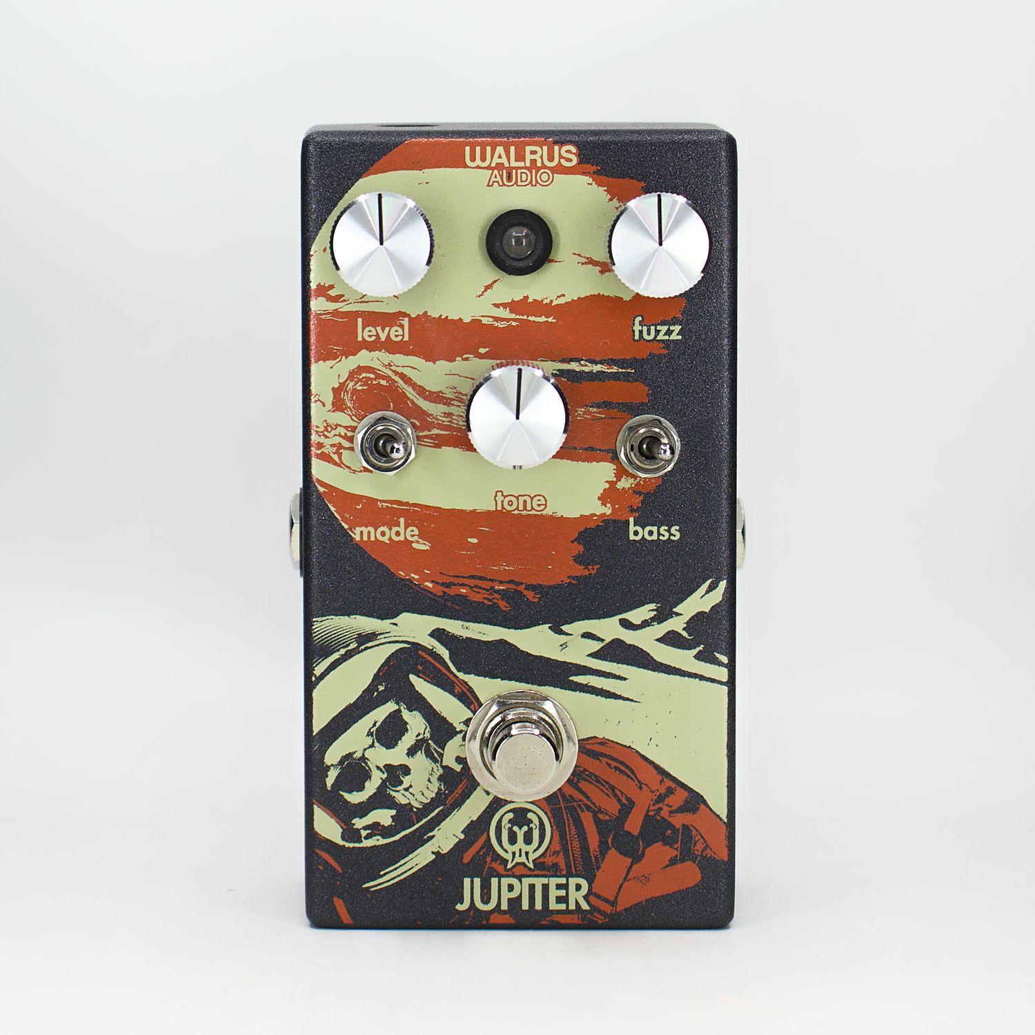 Used Walrus Audio Jupiter Fuzz V2 Black Pedal w/Original Box - Excellent Condition