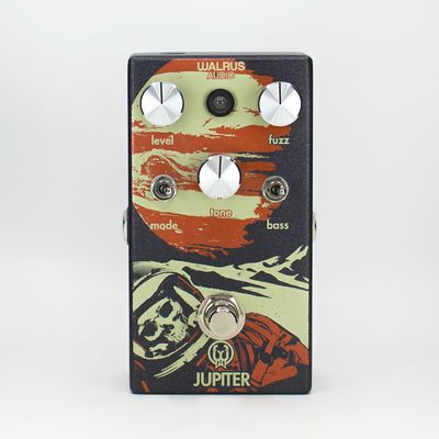 Used Walrus Audio Jupiter Fuzz V2 Black Pedal w/Original Box - Excellent Condition