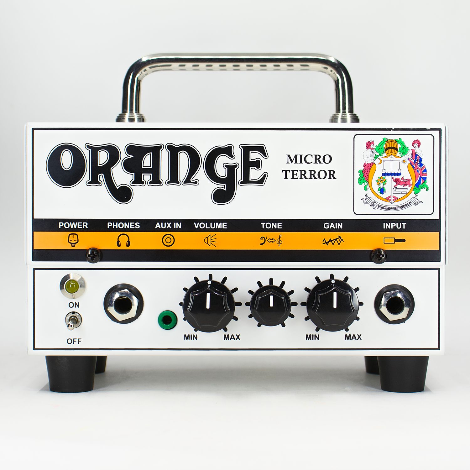 Used Orange Micro Terror 20W Hybrid Guitar Amp Head w/Box &amp; Cables - Excellent