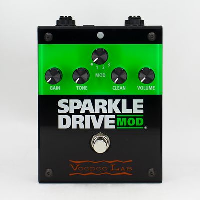 Used Voodoo Lab Sparkle Drive Mod Overdrive Pedal w/Box Good Condition
