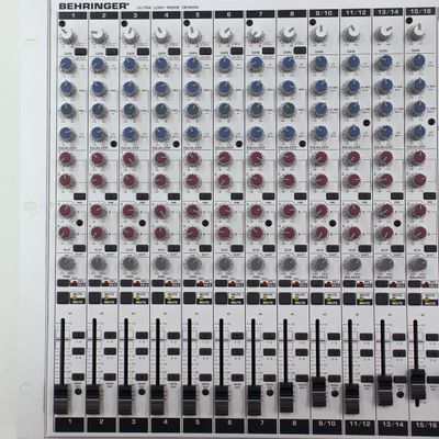 Used Behringer Eurorack MX2642A 26-Input 4-Bus Analog Mixing Console - Very Good