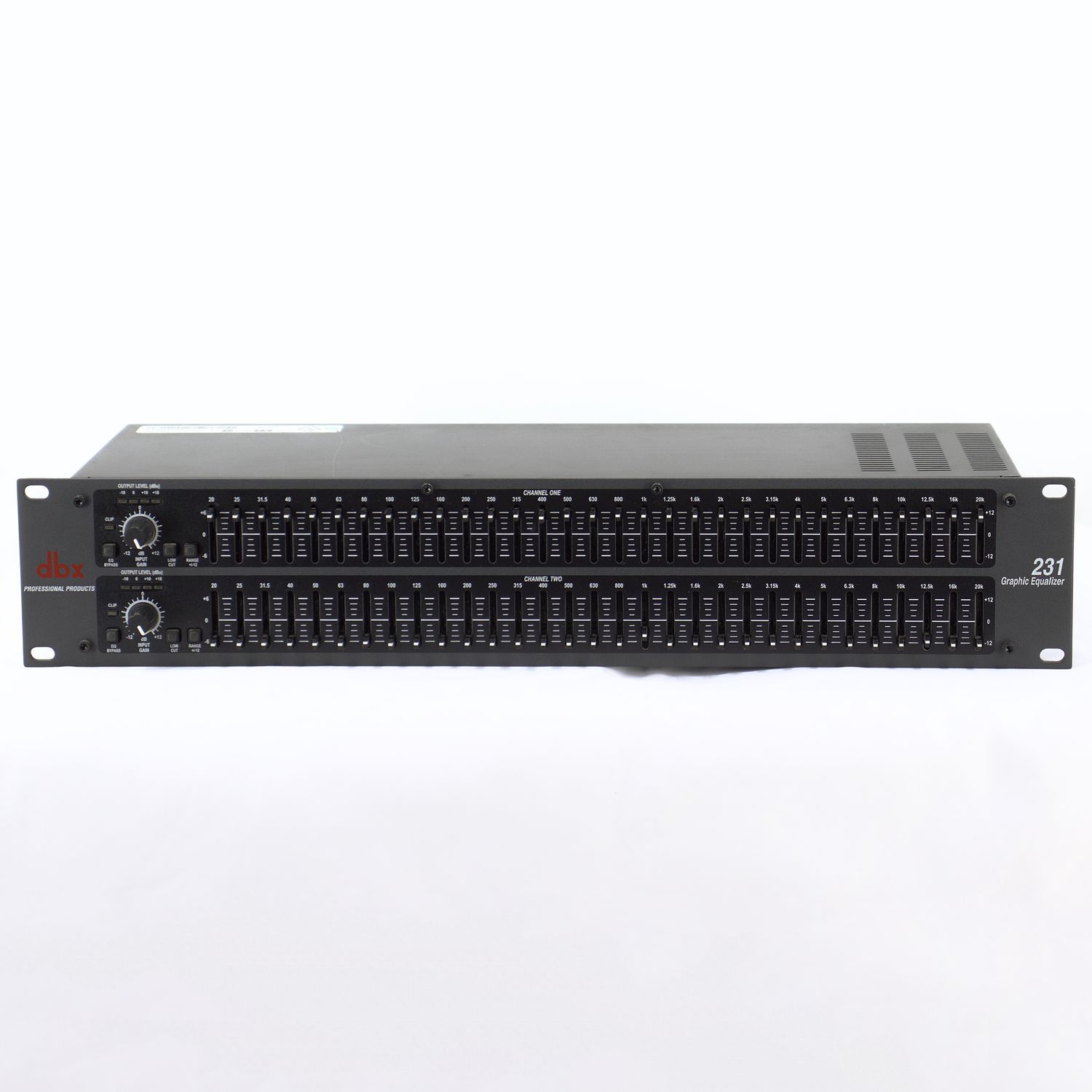 Used dbx 231 Dual Channel 31-Band Graphic Equalizer - Very Good Condition