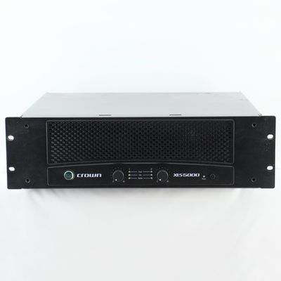 Used Crown XLS 5000 Power Amplifier 3U Very Good w/IEC Power Cable
