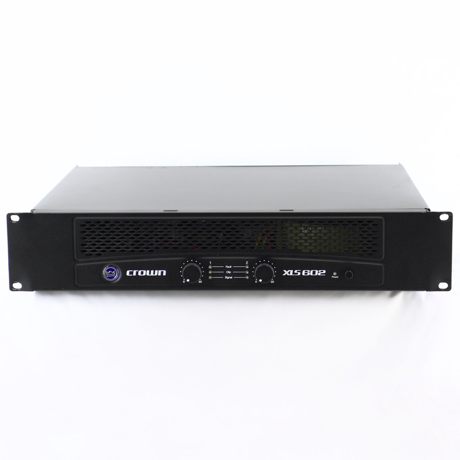 Used Crown XLS 602 Power Amplifier 2U Rack - Very Good Condition