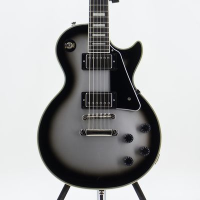 Used Epiphone Les Paul Custom Silverburst Electric Guitar Very Good Condition