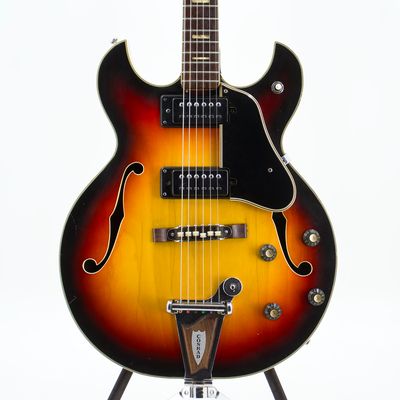 Used Conrad 40080 Vintage Burst Hollow Body Electric Guitar