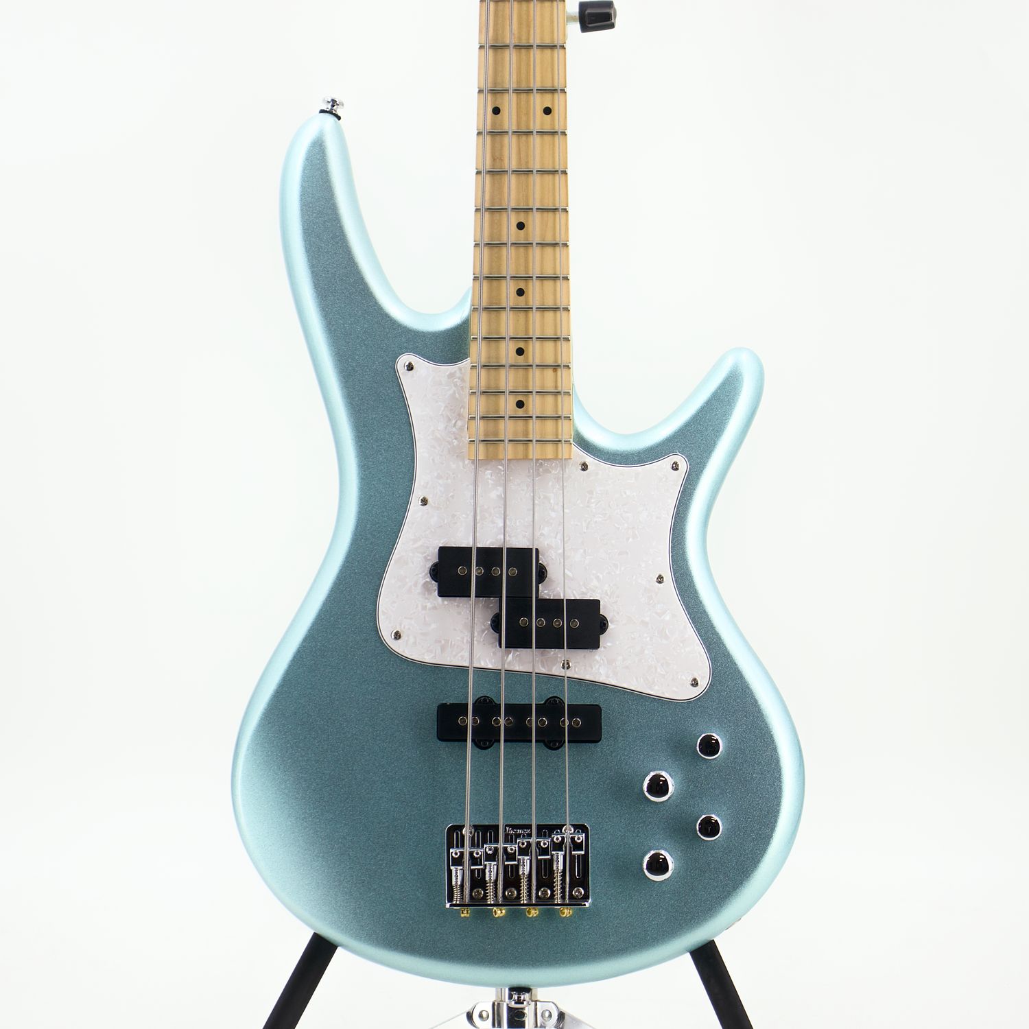 Used Ibanez Mezzo SRMD200K 32" Medium Scale PJ Bass - Excellent Condition