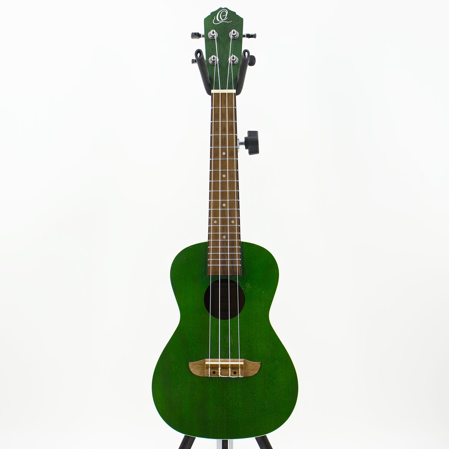 Used Ortega Earth Series RUFOREST Forest Green Concert Ukulele - Very Good Condition