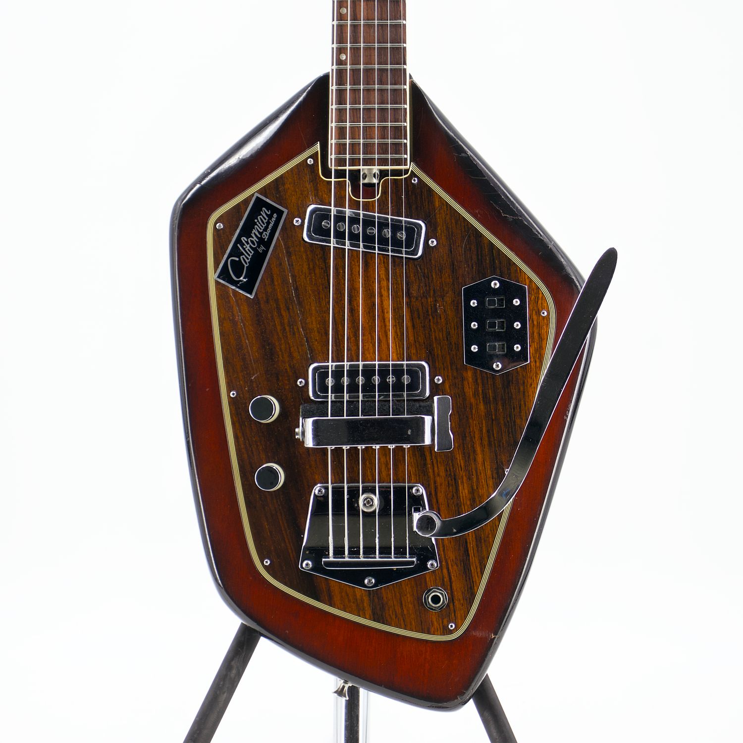 Used AS/IS Domino Californian Sunburst Electric Guitar