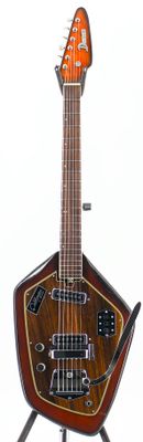 Used AS/IS Domino Californian Sunburst Electric Guitar