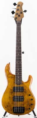 Used Sterling by Music Man StingRay 5 RAY35HH Amber Electric Bass - Good Condition