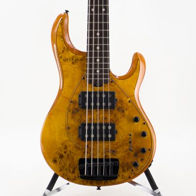 Used Sterling by Music Man StingRay 5 RAY35HH Amber Electric Bass - Good Condition