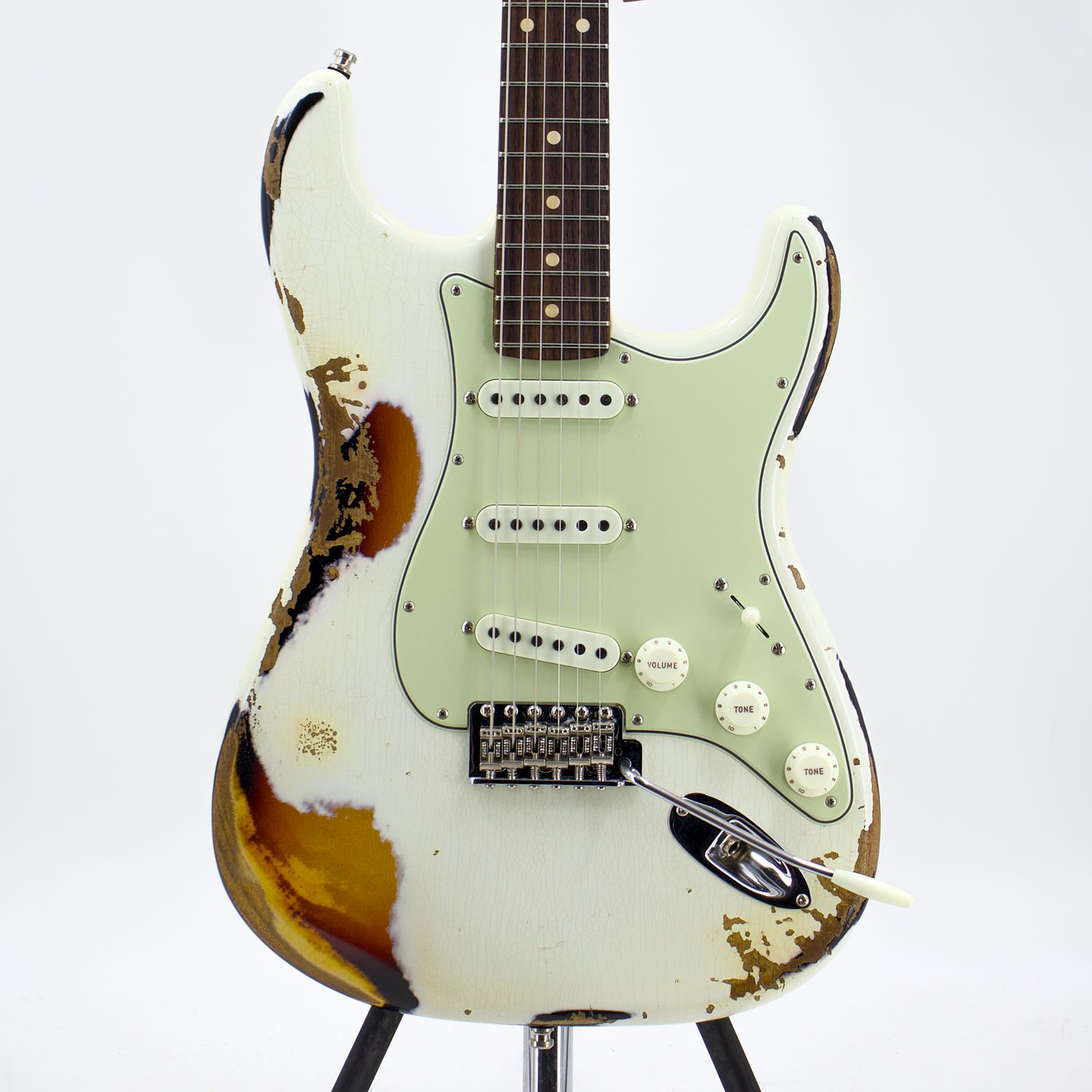 Used Fender Custom Shop Dealer Select 1960 Strat Heavy Relic Electric Guitar w/ OHSC