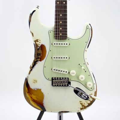 Used Fender Custom Shop Dealer Select 1960 Strat Heavy Relic Electric Guitar w/ OHSC
