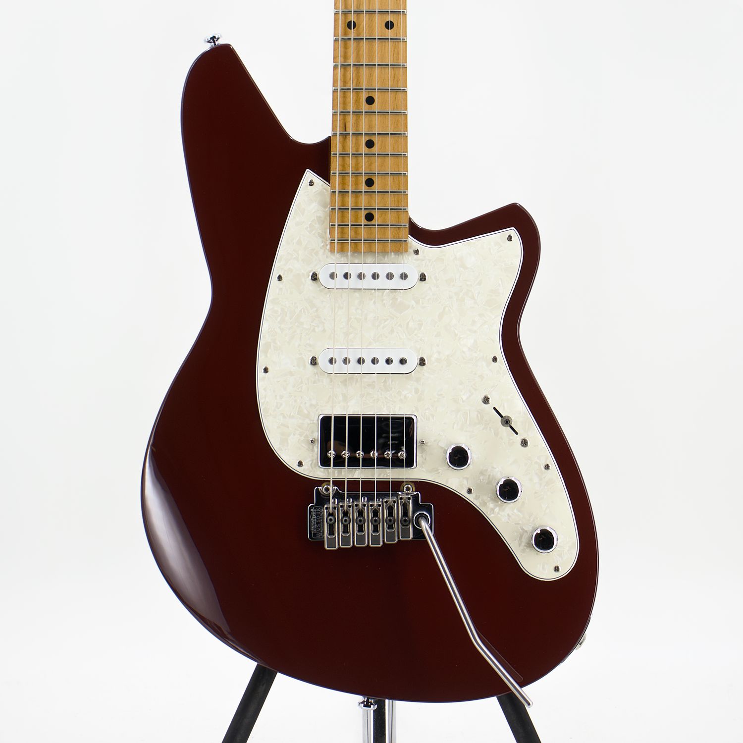 Used Reverend Six Gun HPP Medieval Red Electric Guitar