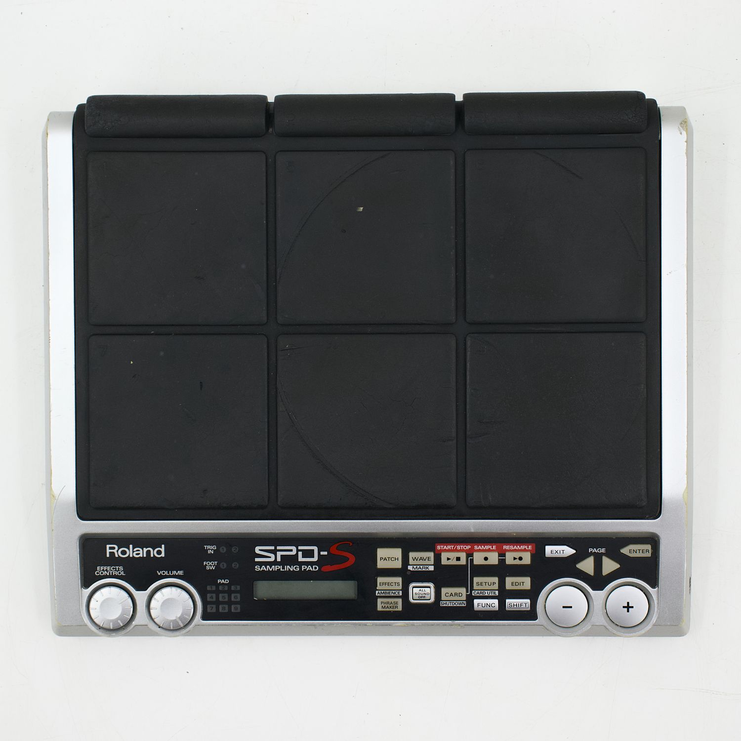 Used Roland SPD-S Sampling Pad BV63366 w/SanDisk 512MB Memory Card - Fair Condition