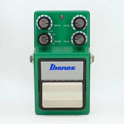 Used Ibanez TS9DX Turbo Tube Screamer Green Guitar Effects Pedal
