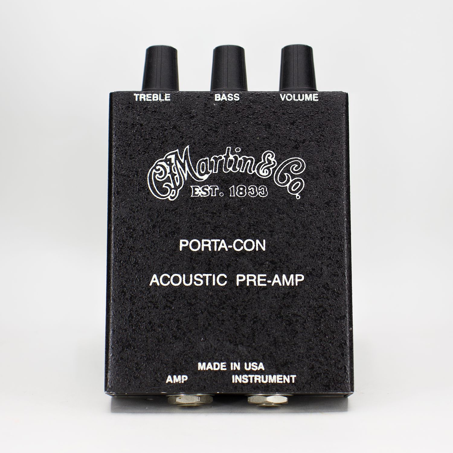 Used Martin &amp; Co Porta-Con Porta-Console Acoustic Guitar Preamp/DI - Very Good