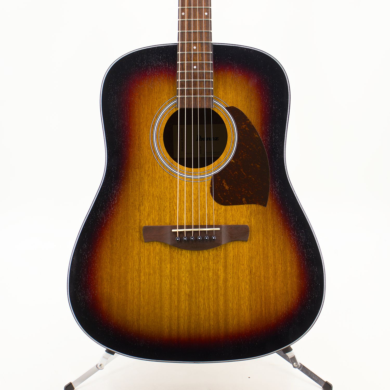 Used Ibanez PF54 Open Pore Violin Sunburst High Gloss Acoustic Guitar