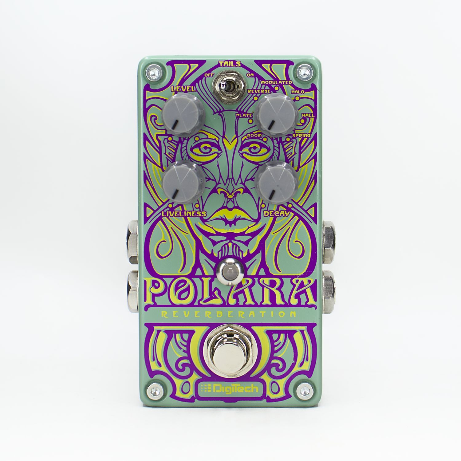 Used DigiTech Polara Reverb Pedal w/ Lexicon Reverbs, Stereo I/O
