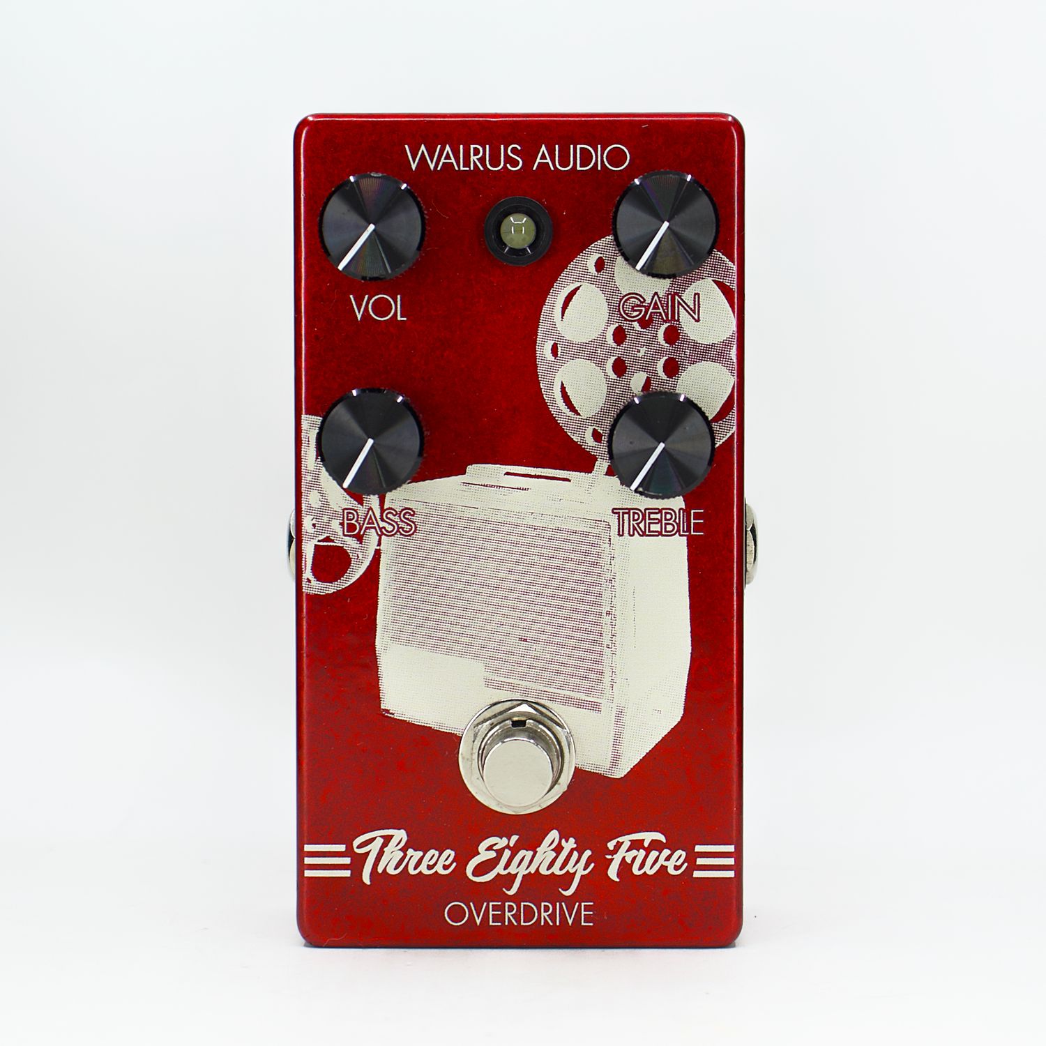 Used Walrus Audio 385 Overdrive V1 Limited Edition Red Pedal - Very Good