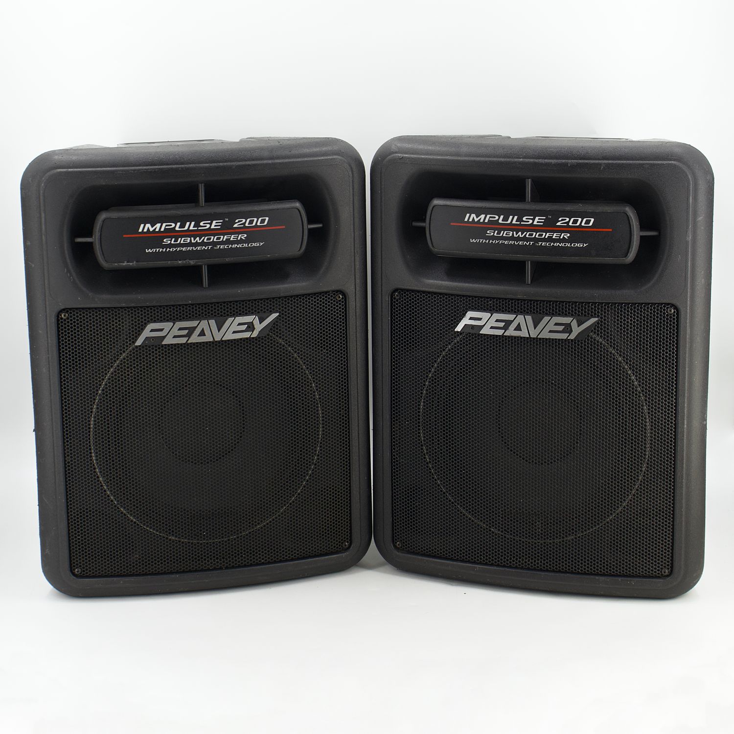 Used Peavey Impulse 200 12" Passive Subwoofer Pair