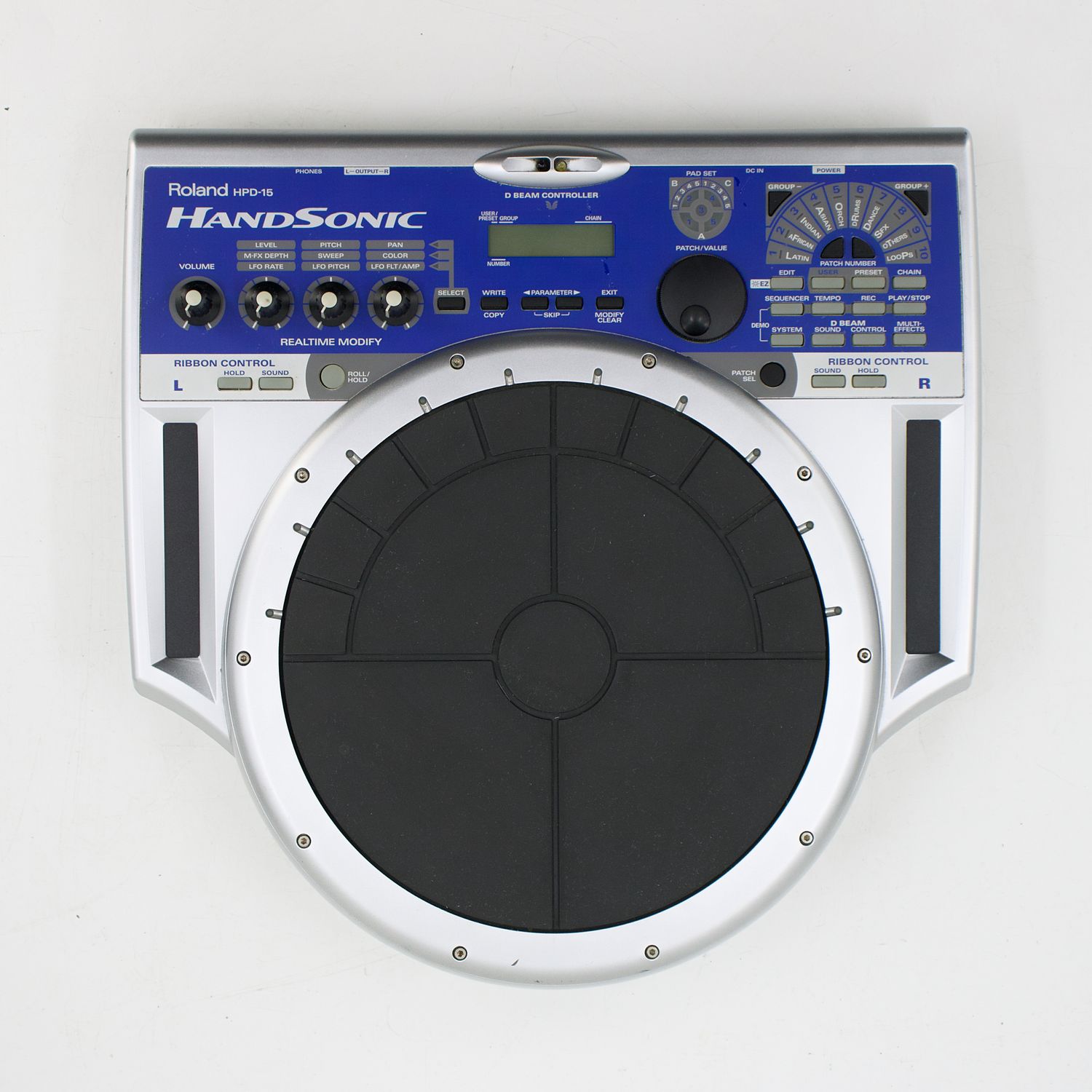 Used Roland HPD-15 HandSonic Percussion Pad Very Good Condition
