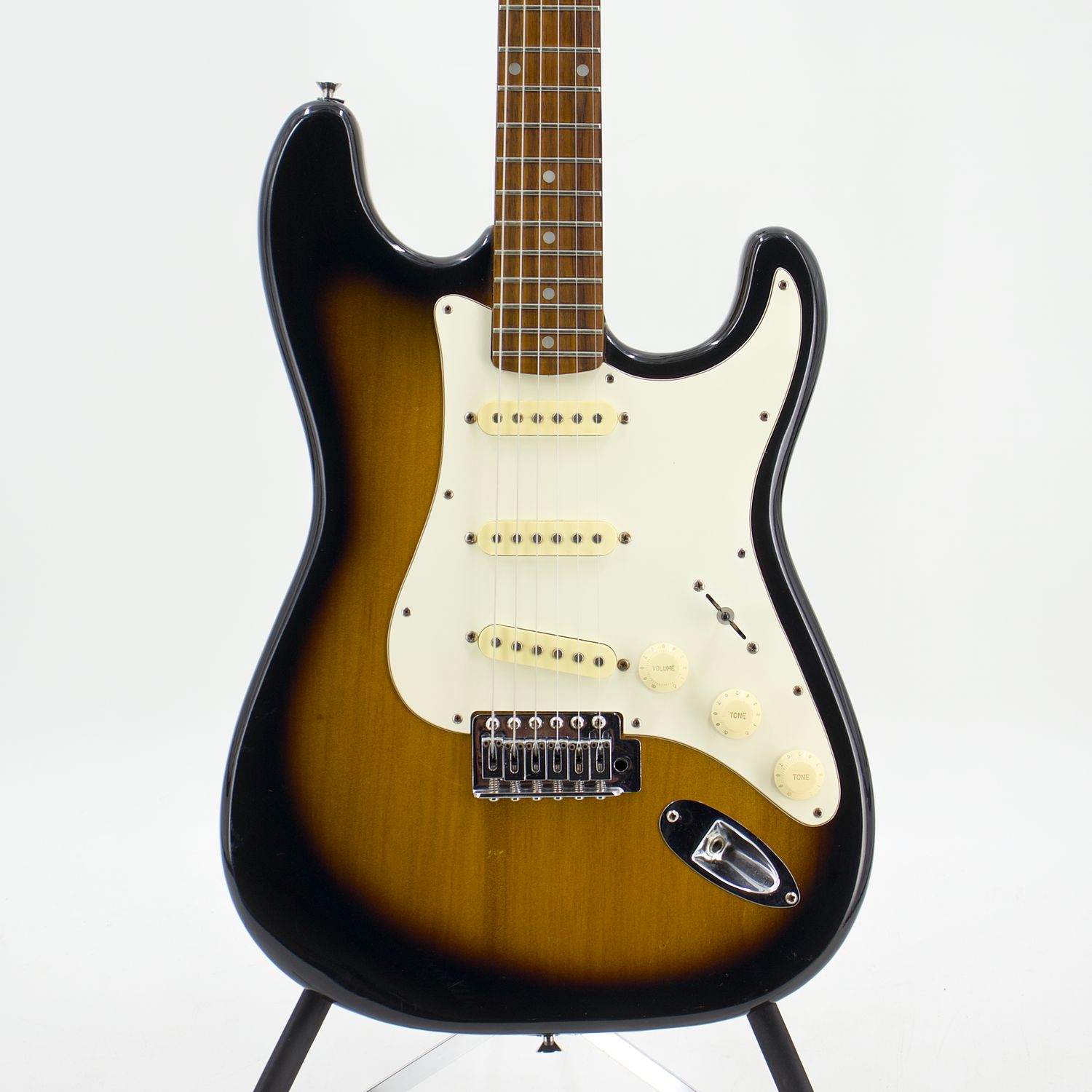 Used Samick LS-11 Tobacco Burst Strat-Style Electric Guitar - Very Good Condition