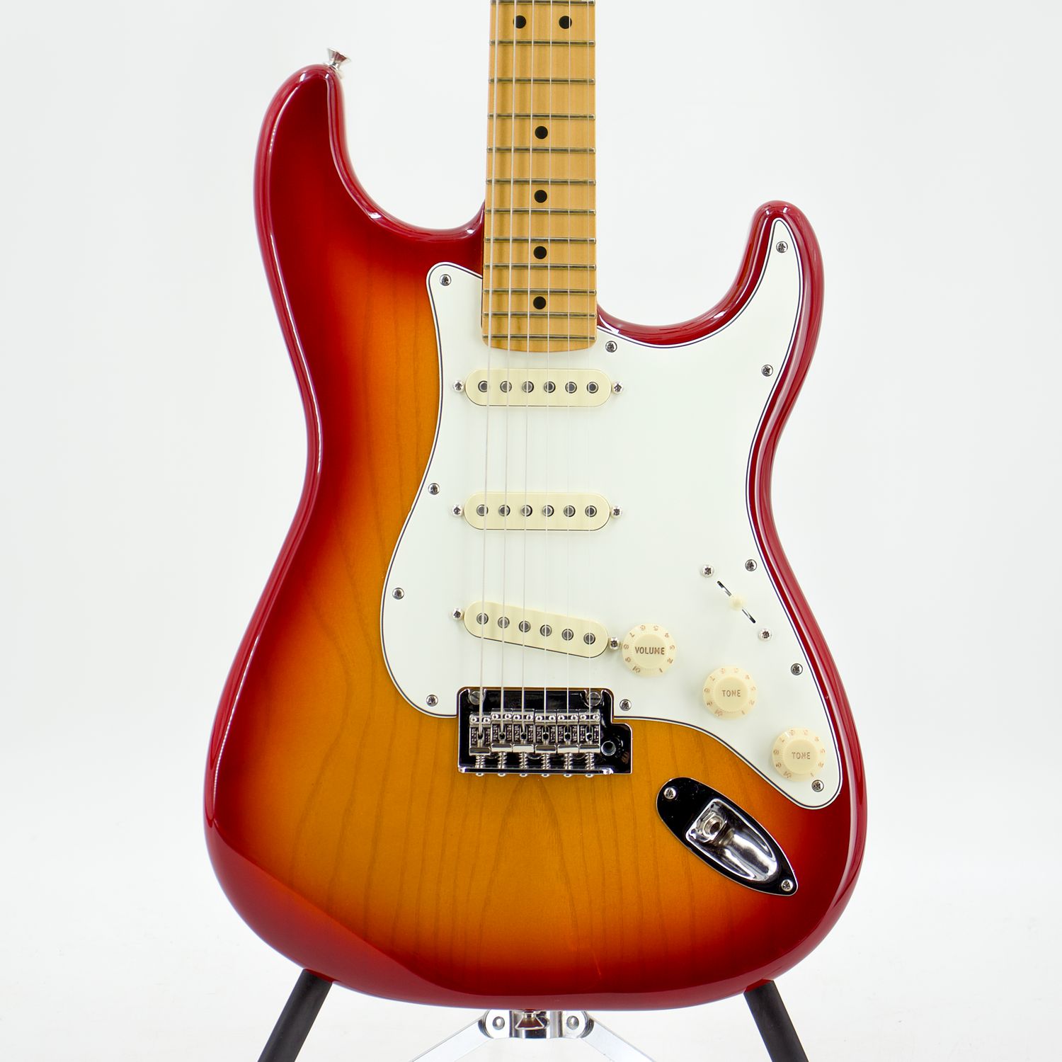 Used Fender Player II Stratocaster Aged Cherry Burst Electric Guitar