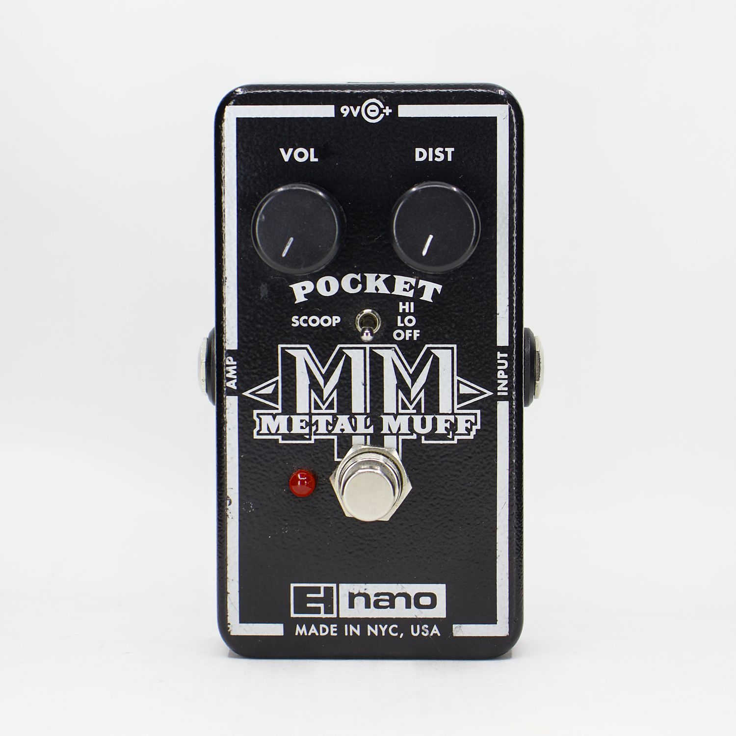 Used Electro-Harmonix Nano Metal Muff Distortion Guitar Effects Pedal