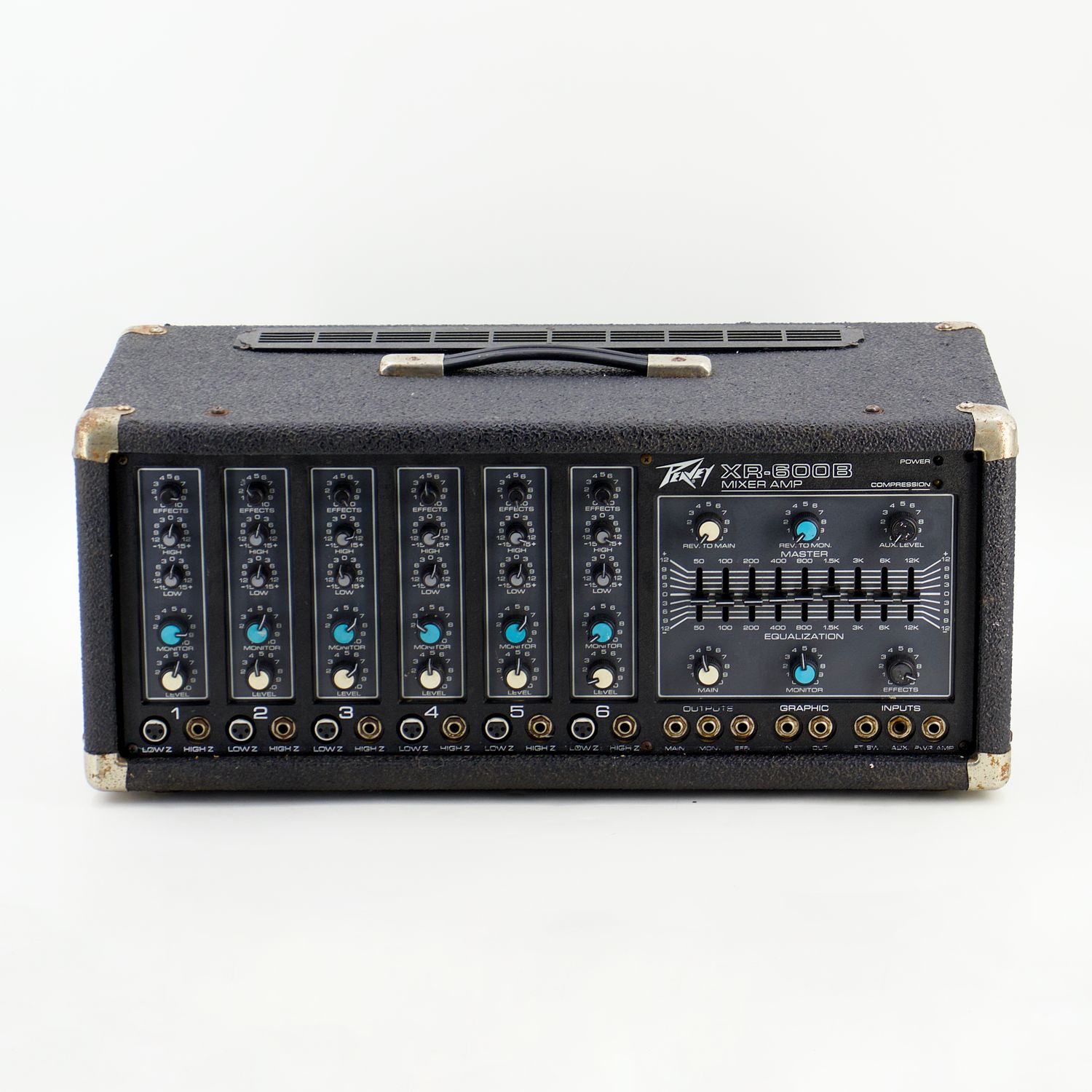 Used AS/IS Peavey XR-600B 6-Channel Powered Mixer