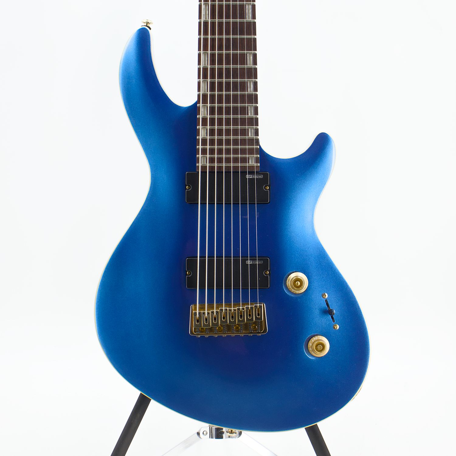 Used ESP LTD JR-208 Pelham Blue Electric Guitar - Very Good Condition