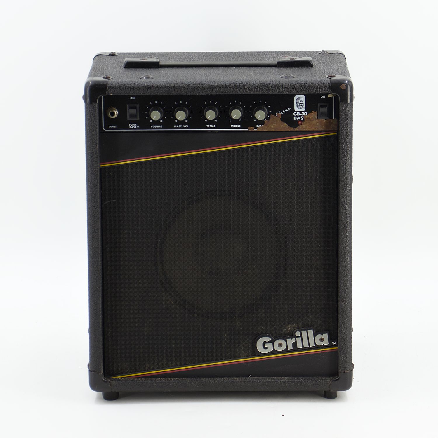 Used Gorilla GB-30 Black Bass Combo Amp w/IEC - Good Condition