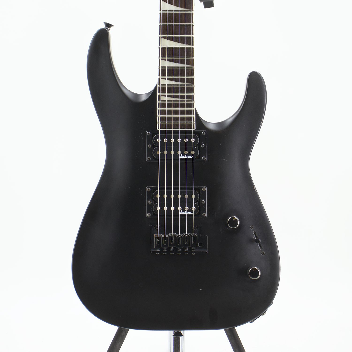 Used Jackson JS Series Dinky Arch Top JS22 DKA Satin Black Electric Guitar