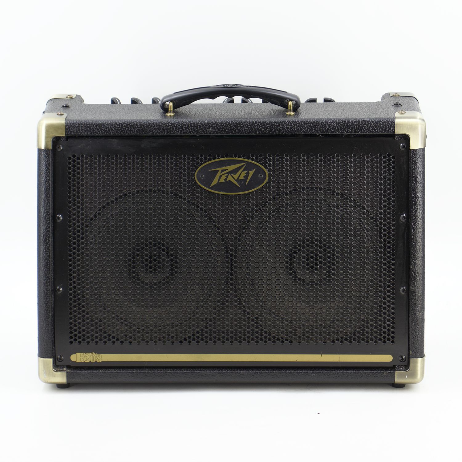 Used Peavey Ecoustic E208 Black Acoustic Guitar Amp w/Power IEC – Very Good