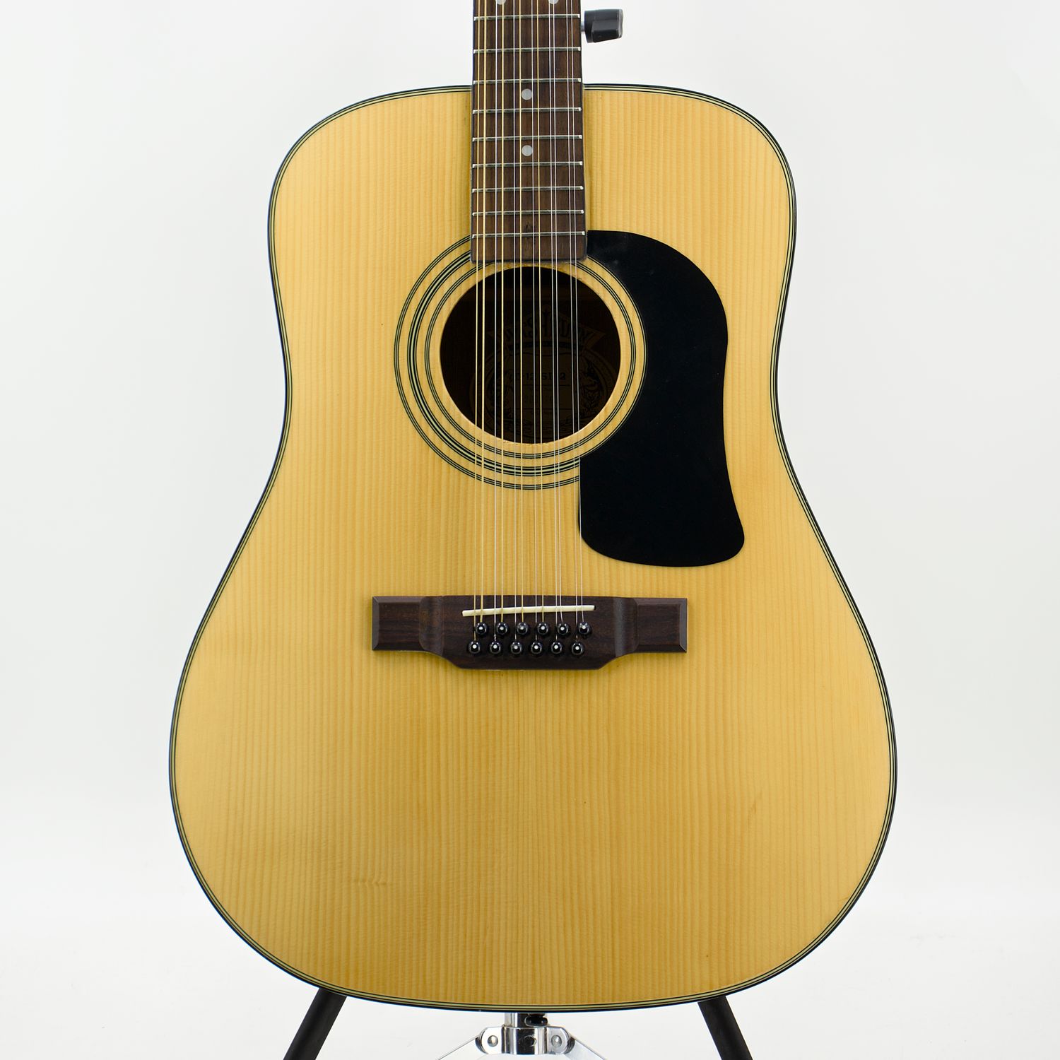 Used Washburn D12S Natural 12-String Dreadnought Acoustic Guitar