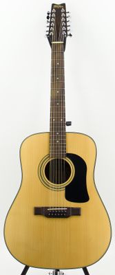 Used Washburn D12S Natural 12-String Dreadnought Acoustic Guitar