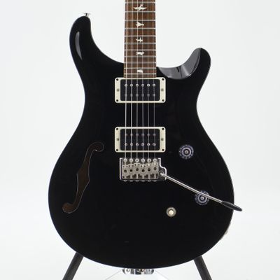 Used PRS CE 24 Semi-Hollow Black Electric Guitar w/Gig Bag