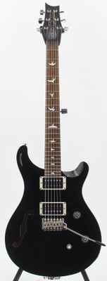 Used PRS CE 24 Semi-Hollow Black Electric Guitar w/Gig Bag