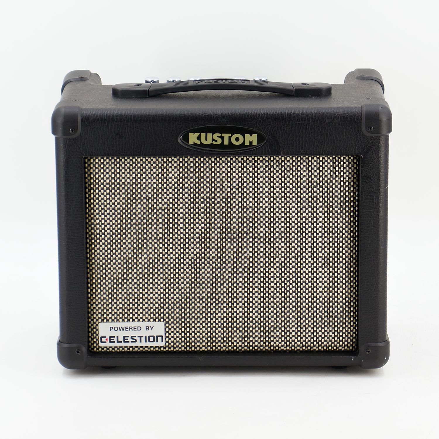 Used Kustom Solo 16 Black Guitar Combo Amplifier w/IEC Cable