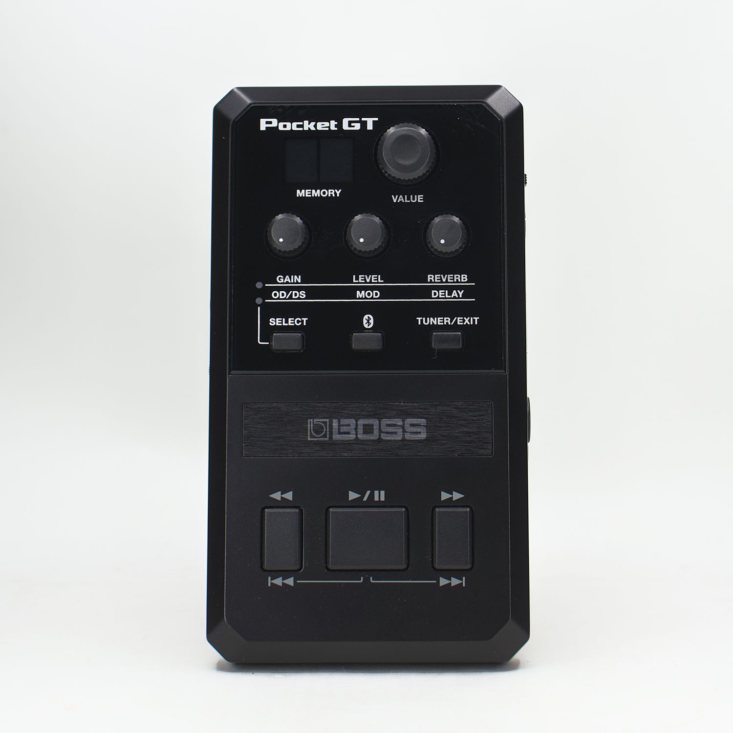 Used Boss Pocket GT Black Guitar Amp/Effects Processor w/Box &amp; Manual