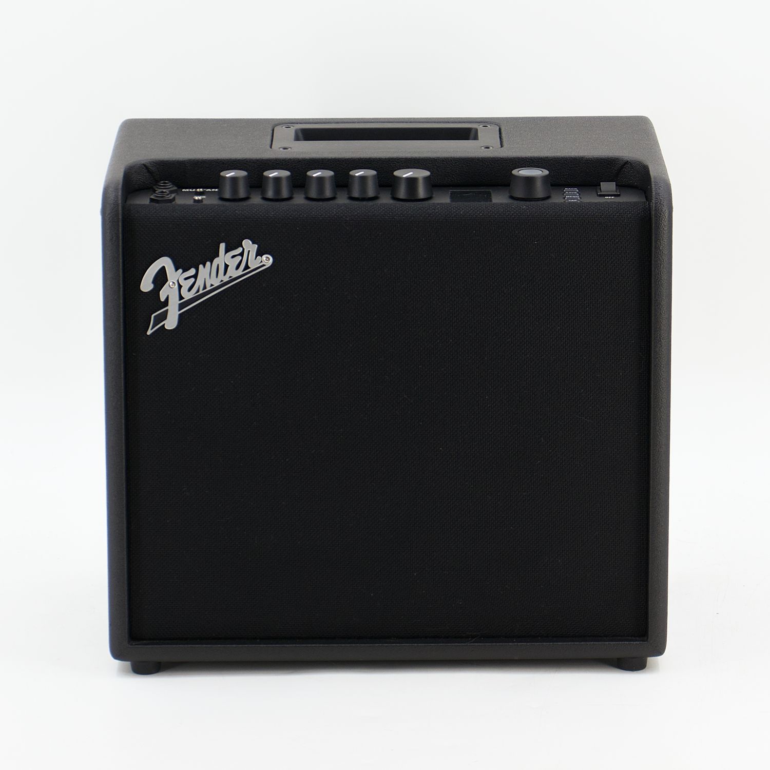 Used Fender Mustang LT25 Black Guitar Amp w/IEC Cable &amp; Amp Cover