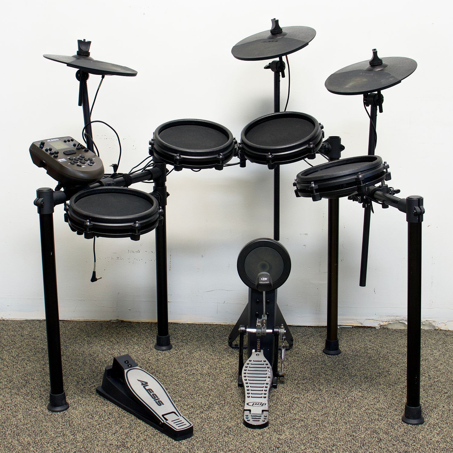 Used AS/IS Alesis Nitro Mesh Kit Electronic Drum Set
