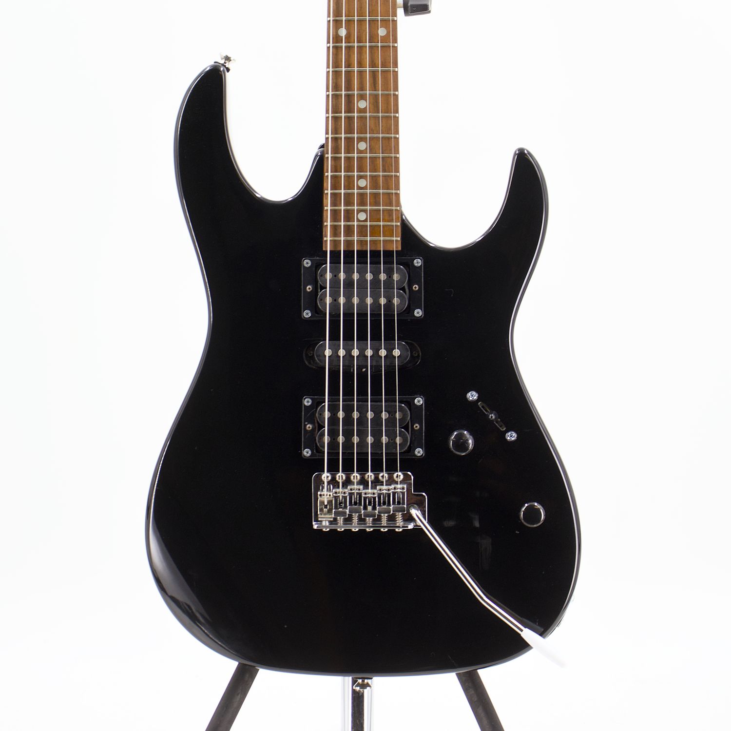 Used Ibanez GRX70BK Black Electric Guitar - Good Condition