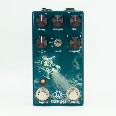 Used Walrus Audio Fathom Multi-Function Reverb Pedal w/Box